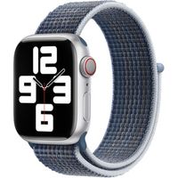 Apple Bracelet Sport Loop Apple Watch Series 1 t/m 9 / SE (38/40/41 mm) | Series 10 / 11 (42 mm) - Storm Blue