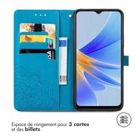 imoshion Etui de télephone Mandala Oppo A17 - Turquoise