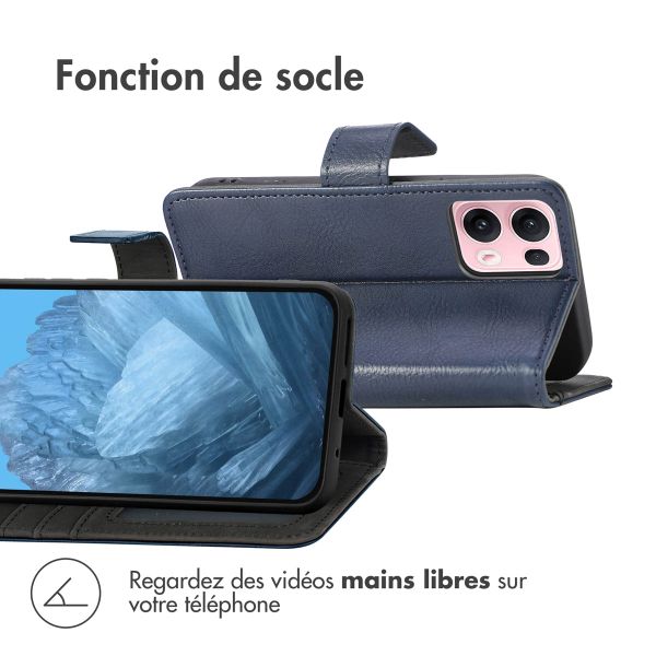 imoshion Étui de télephone portefeuille Oppo Reno 13 Pro - Bleu foncé