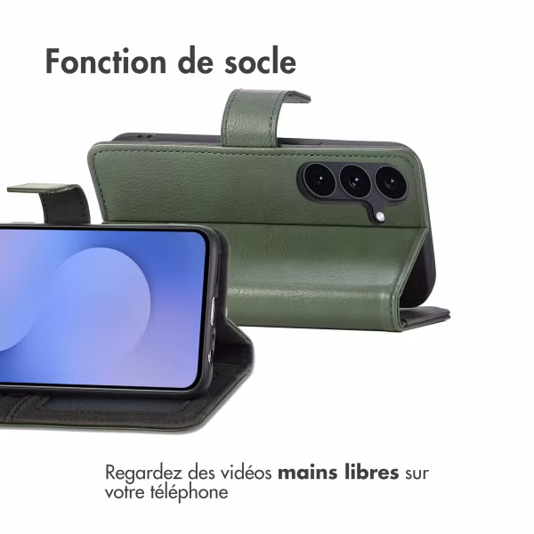imoshion Étui de télephone portefeuille Samsung Galaxy S25 FE - Vert