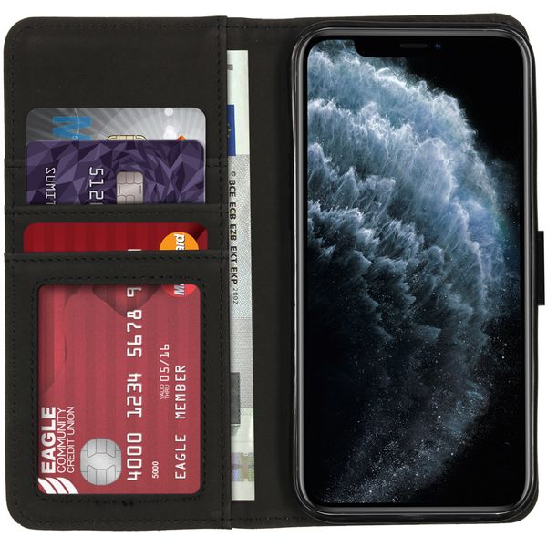 imoshion Étui de télephone portefeuille de luxe Apple iPhone 12 (Pro) - Marron