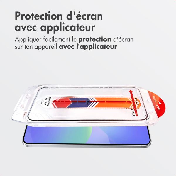 Accezz Protecteur d’écran en verre trempé + Applicateur Samsung Galaxy A36