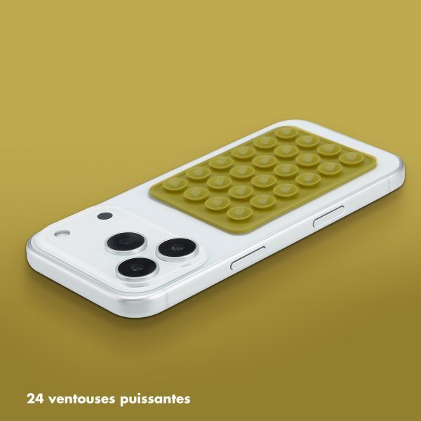 Selencia Pack de 2 Supports de téléphone à ventouse - Olive Dust