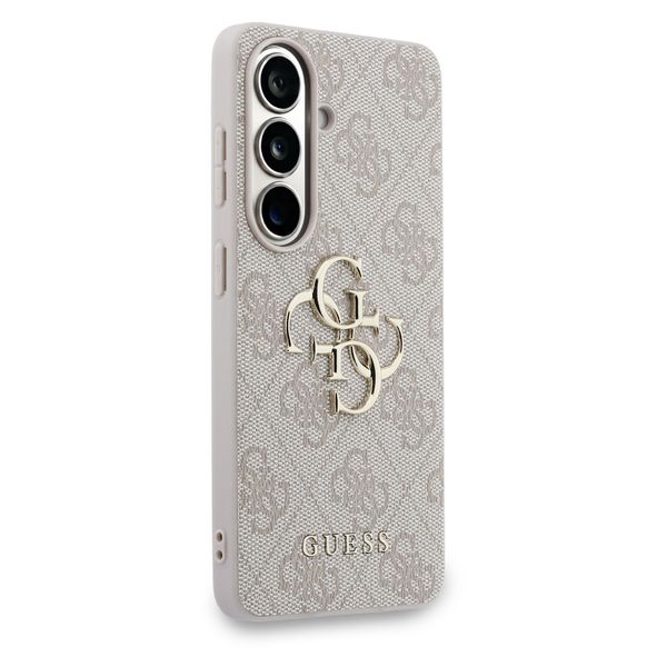 Guess Coque 4G Metal Logo Backcover Samsung Galaxy S26 Plus - Rose