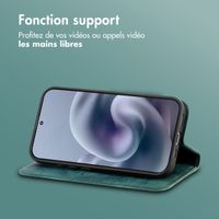 imoshion Étui de téléphone portefeuille Slim Motorola Moto G86 Power - Vert