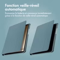 imoshion Coque tablette Origami Samsung Galaxy Tab A11 Plus - Vert foncé