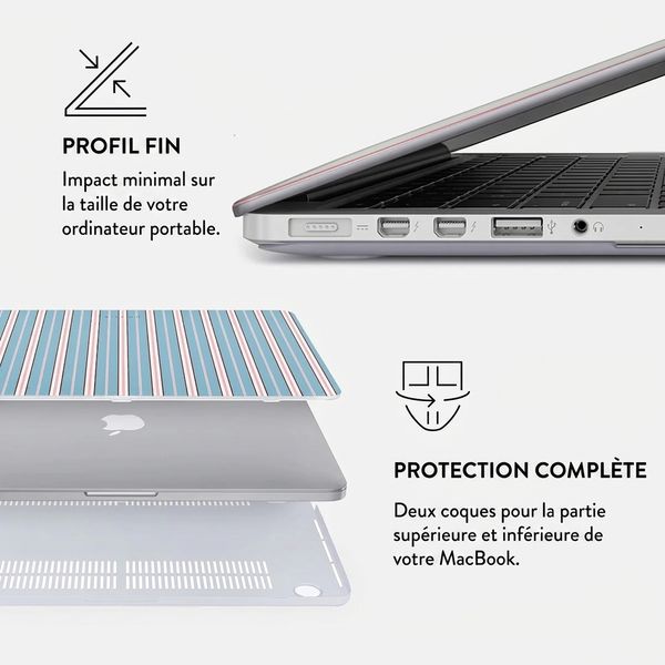 Burga Coque Rigide Apple MacBook Air 13 pouces (2022 / 2024 M3 / 2025 M4 / 2026 M5) - Afternoon Nap