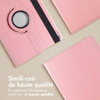 imoshion Coque tablette rotatif à 360° Apple iPad Mini 7 (2024) / iPad Mini 6 (2021) - Rose