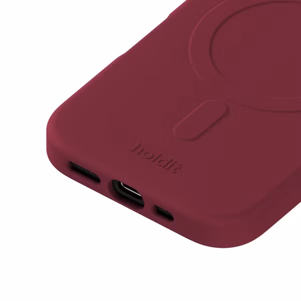 Holdit Coque MagSafe Apple iPhone 16 - Red Velvet