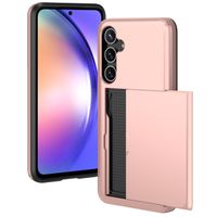 imoshion Coque arrière avec porte-cartes Samsung Galaxy A55 - Rose Doré