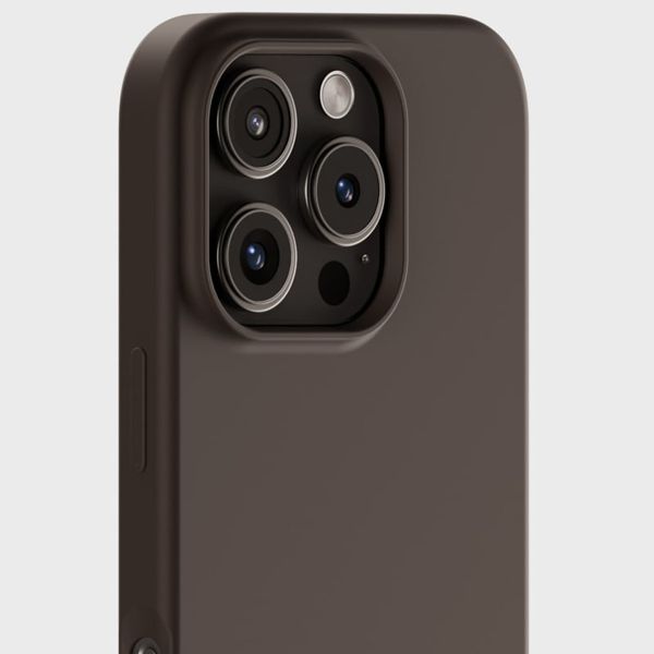 Holdit Coque Silicone Apple iPhone 16 Pro - Chocolate