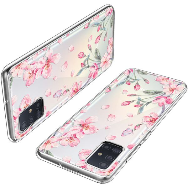 imoshion Coque Design Samsung Galaxy A51 - Fleur - Rose