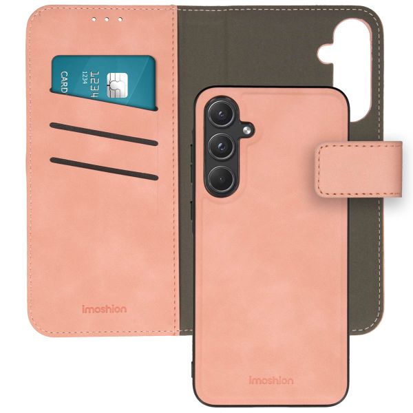 imoshion Etui de télephone luxe 2-en-1 amovible Samsung Galaxy A55 - Rose