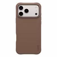 CARE by PanzerGlass Étui tendance Samba avec MagSafe Apple iPhone 17 Pro Max - Espresso Brown