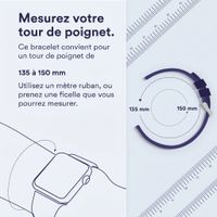 Apple Modern Buckle FineWoven Apple Watch | 38/40/41/42 mm - Taille S - Lavender Blue