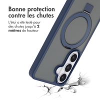 Accezz Coque Ring Stand avec MagSafe Samsung Galaxy S26 - Bleu