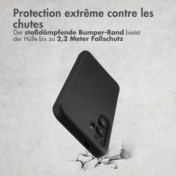 Accezz Coque Tough avec MagSafe Samsung Galaxy S26 - Noir