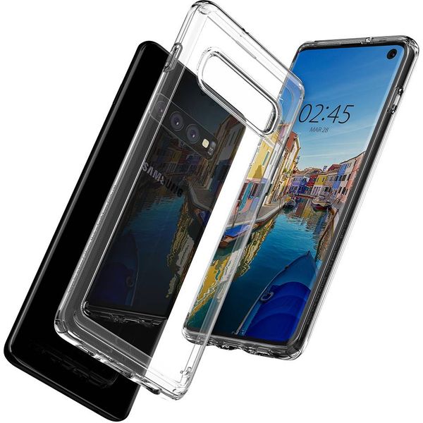 Spigen Coque Ultra Hybrid Samsung Galaxy S10 - Transparent