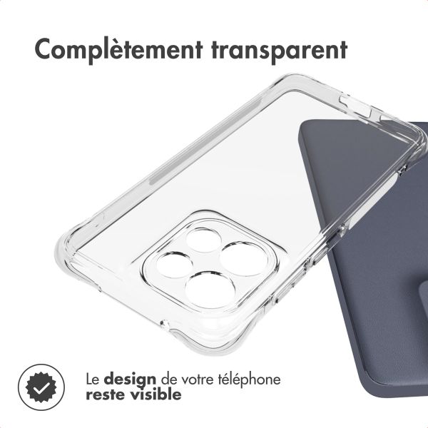 Accezz Coque Clear Motorola Edge 60 Neo - Transparent