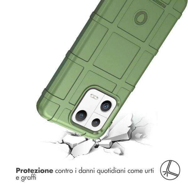 imoshion Coque Rugged Shield Xiaomi 13 - Vert foncé