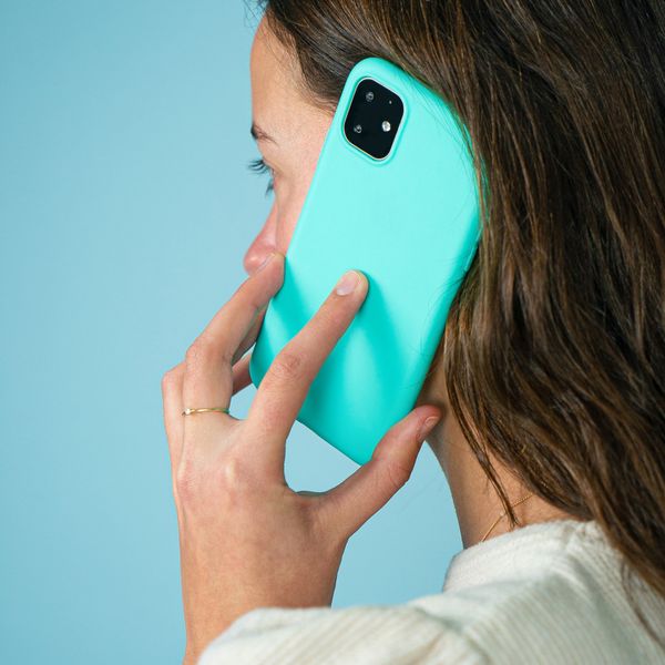 imoshion Coque Couleur iPhone 12 (Pro) - Vert menthe