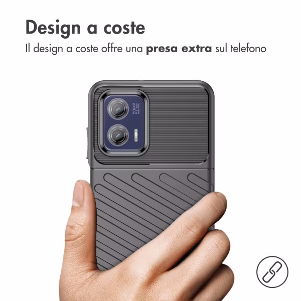 imoshion Coque arrière Thunder Motorola Moto G73 - Noir