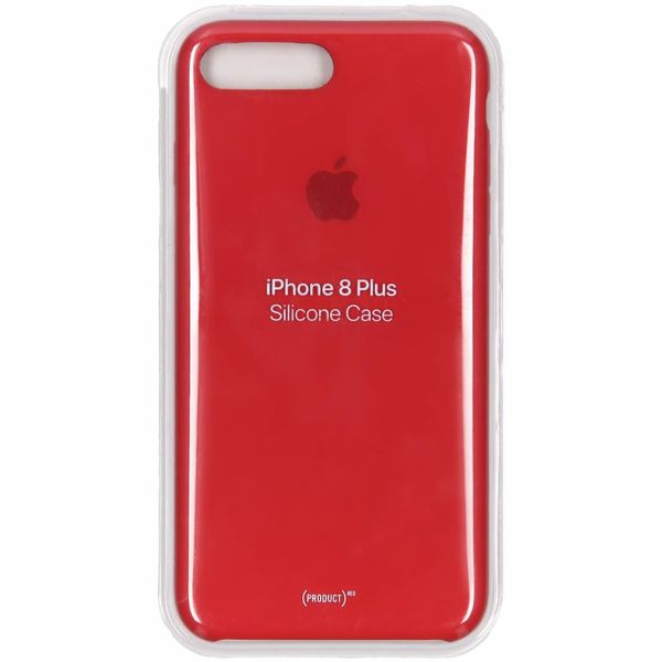 Apple Coque en silicone Apple iPhone 8 Plus / 7 Plus - Rouge