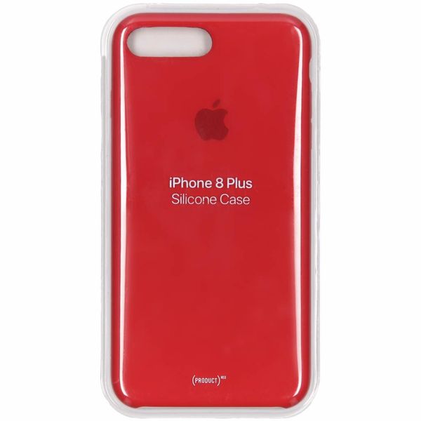 Apple Coque en silicone iPhone 8 Plus / 7 Plus - Rouge