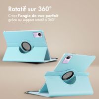 imoshion Coque tablette rotatif à 360° Xiaomi Redmi Pad SE - Bleu clair