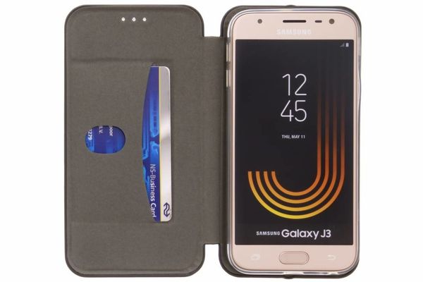 Étui de téléphone portefeuille Slim Folio Galaxy J3 (2017)