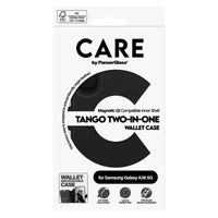 CARE by PanzerGlass Étui de téléphone portefeuille Tango 2 en 1 avec MagSafe Samsung Galaxy A36 - Noir