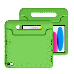 imoshion Coque kidsproof avec poignée Apple iPad 11 (2025) 11 pouces A16 / iPad 10 (2022) 10.9 pouces - Vert