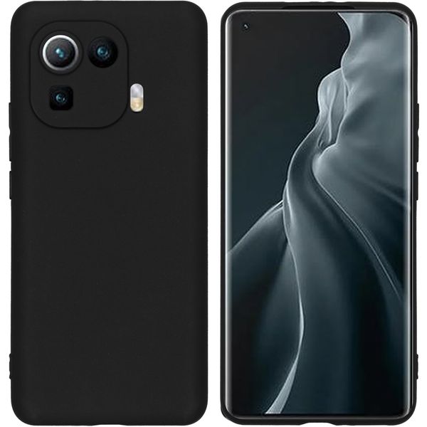 imoshion Coque Couleur Xiaomi Mi 11 Pro - Noir