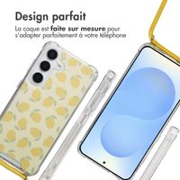 imoshion Coque Design avec cordon Samsung Galaxy S25 - Citrus Dream