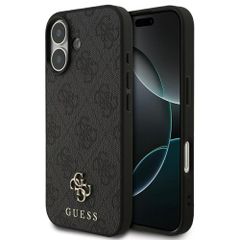 Guess Coque 4G Metal Logo MagSafe Apple iPhone 17 - Noir