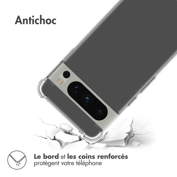 imoshion Shockproof Case Google Pixel 8 Pro - Transparent