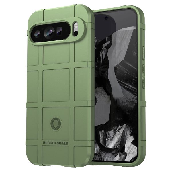 imoshion Coque Arrière Rugged Shield Google Pixel 9 Pro XL - Vert foncé