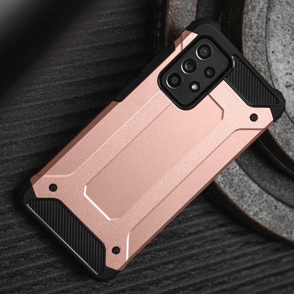 imoshion Coque Rugged Xtreme Samsung Galaxy A33 - Rose Dorée