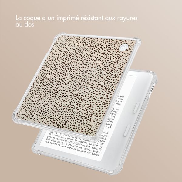 imoshion Coque Design Clear Kobo Libra Colour - Desert Dots