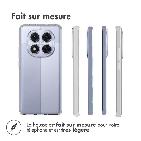 Accezz Coque Clear Xiaomi Redmi Note 14 Pro (5G) - Transparant / Transparent