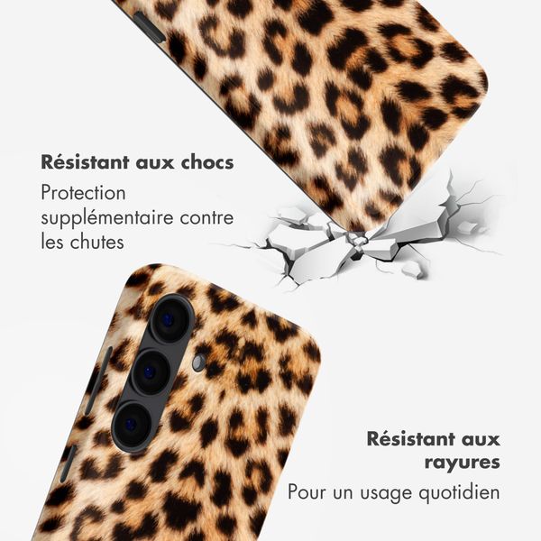 Selencia Coque arrière Vivid avec MagSafe Samsung Galaxy S24 - Wild Leo