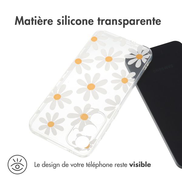 imoshion Coque Design Samsung Galaxy A55 - Daisy flower