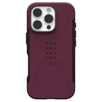 UAG Coque Civilian MagSafe Apple iPhone 16 Pro - Bordeaux