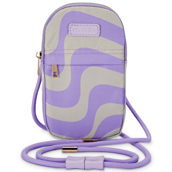 Selencia ﻿Pochette pour téléphone - Swirl Purple