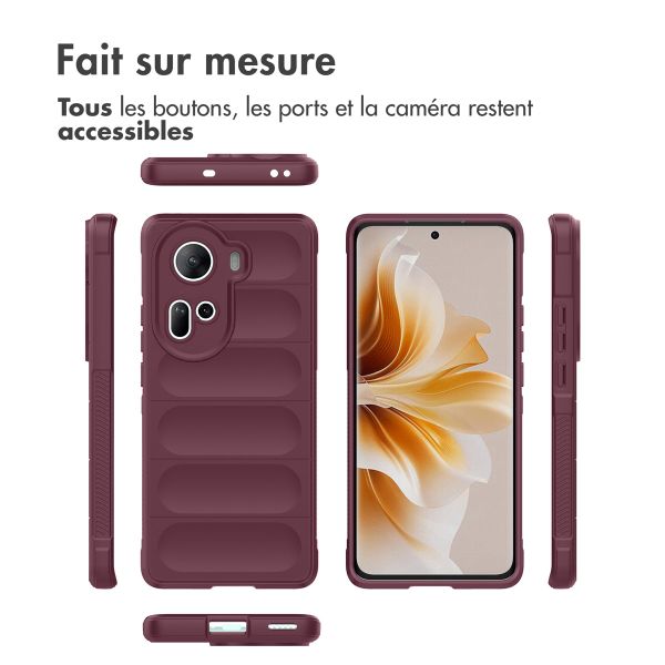 imoshion EasyGrip Backcover Oppo Reno 11 - Aubergine