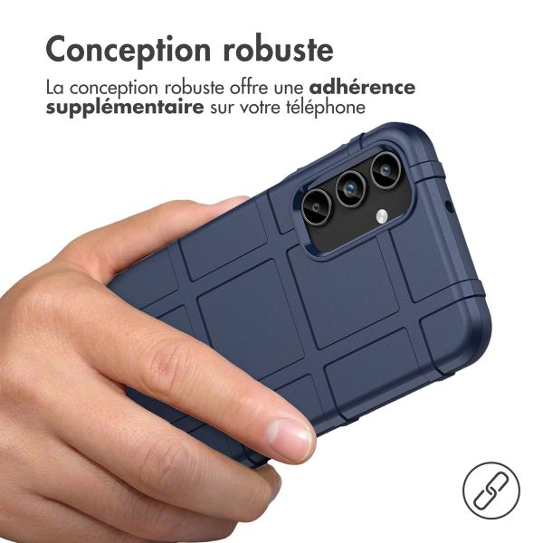 imoshion Coque Rugged Shield Samsung Galaxy A15 (5G/4G) - Bleu foncé
