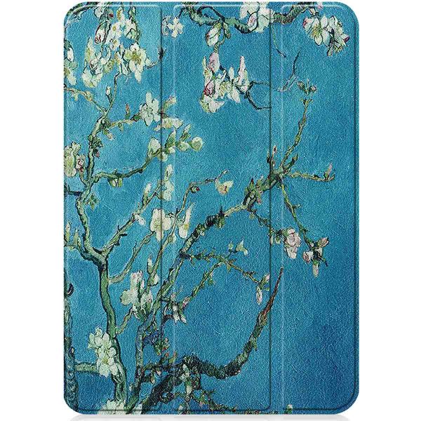 imoshion Coque tablette Design Trifold Apple iPad 11 (2025) 11 pouces A16 / iPad 10 (2022) 10.9 pouces - Green Plant