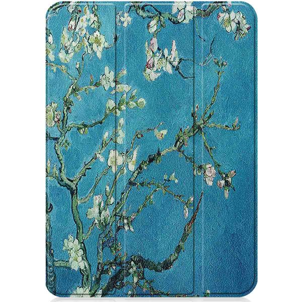 imoshion Coque tablette Trifold iPad 10 (2022) 10.9 pouces - Plante verte