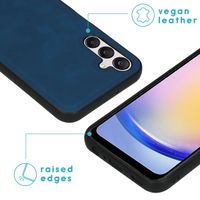 imoshion Etui de télephone luxe 2-en-1 amovible Samsung Galaxy A25 (5G) - Bleu