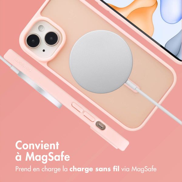 imoshion Coque Color Guard avec MagSafe iPhone 15 - Rose clair